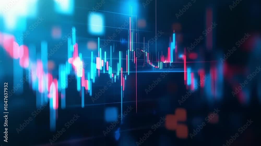 Monitors which reflect stock market data at the current moment and analyze market data. Trading concept.