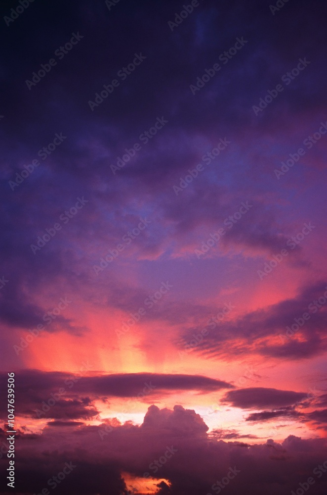 Beautiful romantic sunset background Beautiful romantic sunset background