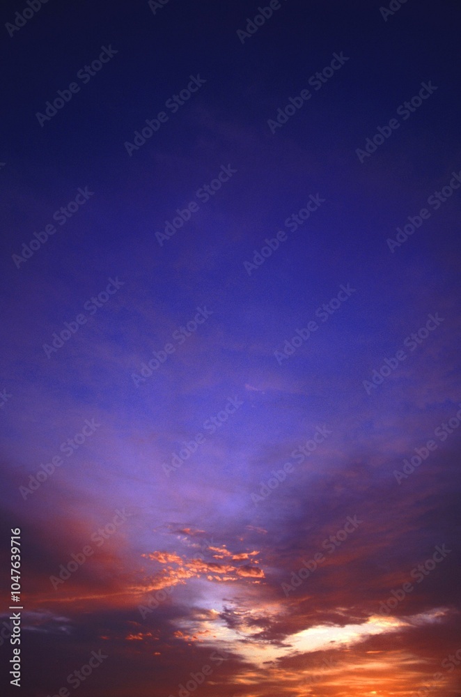 Beautiful romantic sunset background Beautiful romantic sunset background