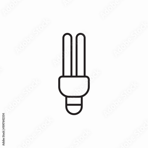 heart bulb icon sign vector