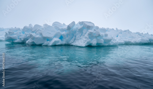 Three-layered Ice, Arctic Svalbard