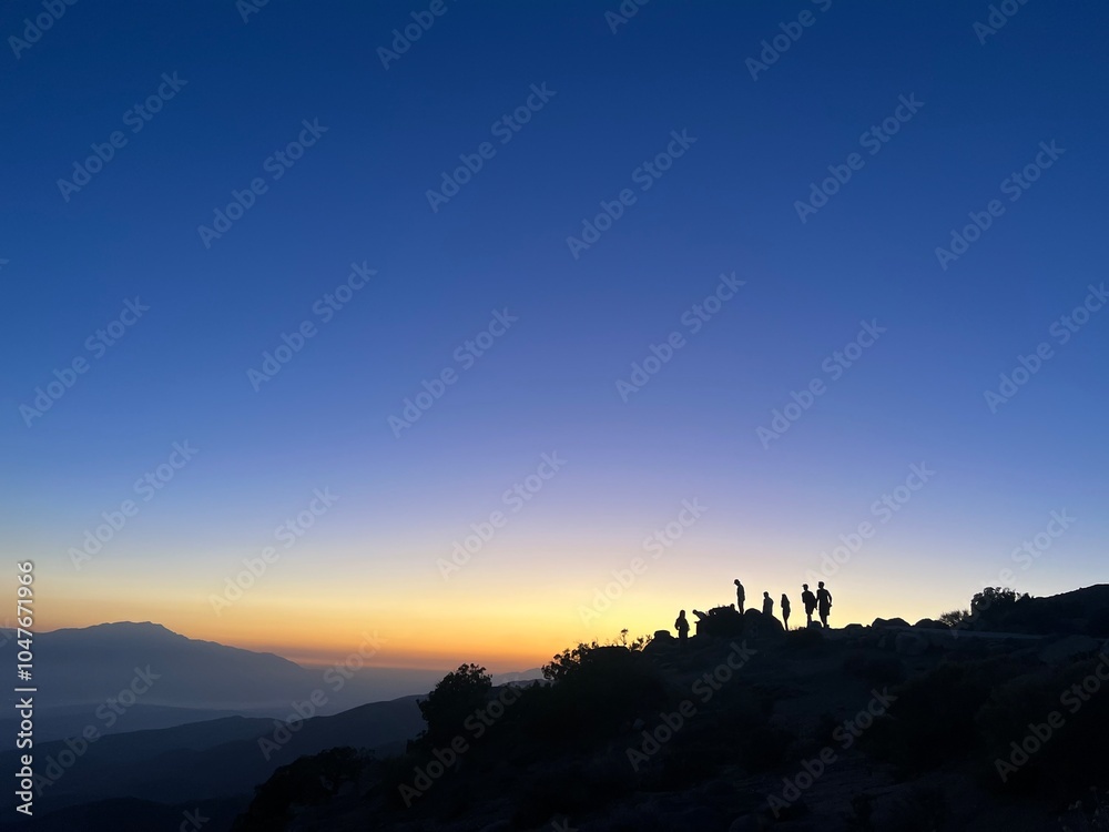 Obraz premium Sunset at Keys View 