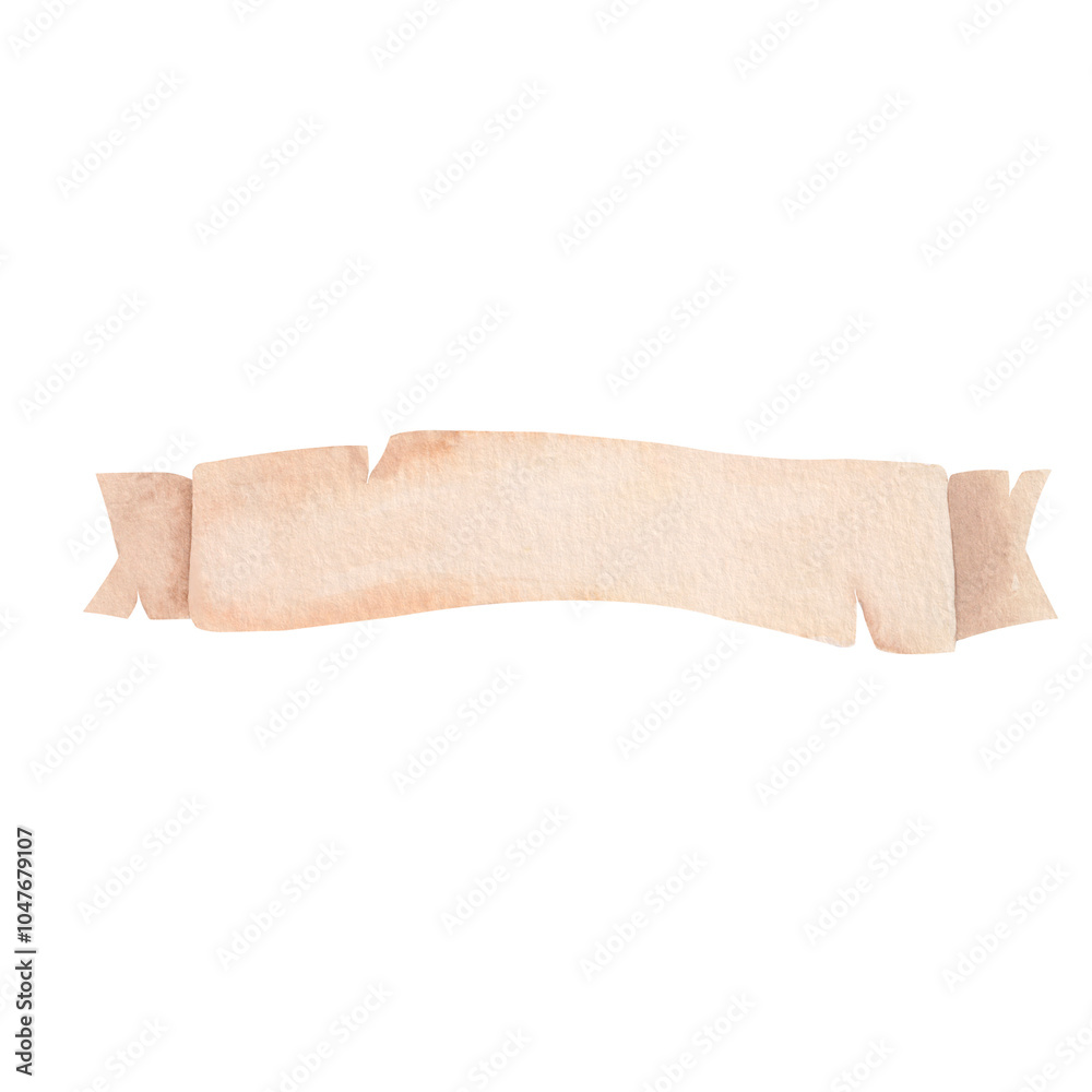 vinage old paper watercolour clipart on isolated background vinage old paper watercolour clipart on isolated background