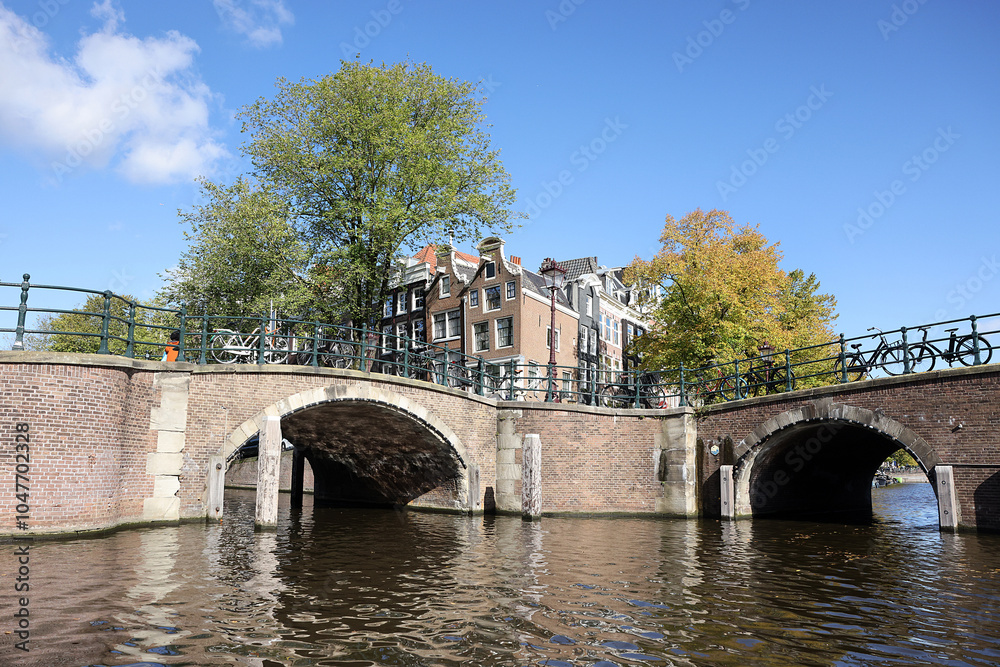 The Prinsengracht is a canal that runs parallel to the Keizersgracht in the center of Amsterdam.
