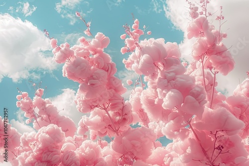 big Cotton candy in pink