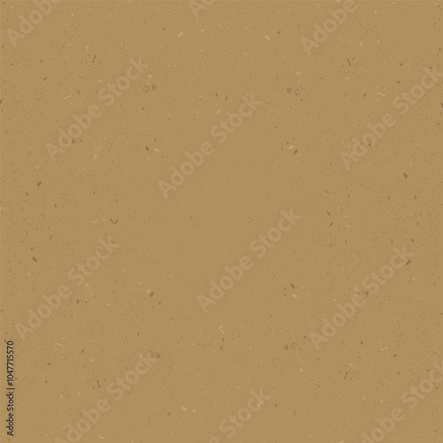 Vector paper kraft background. Craft brown cardboard pattern. Old beige recycle carton. Rough material texture. Craft grunge cardboard sheet. Vintage kraft carton scrapbook pattern