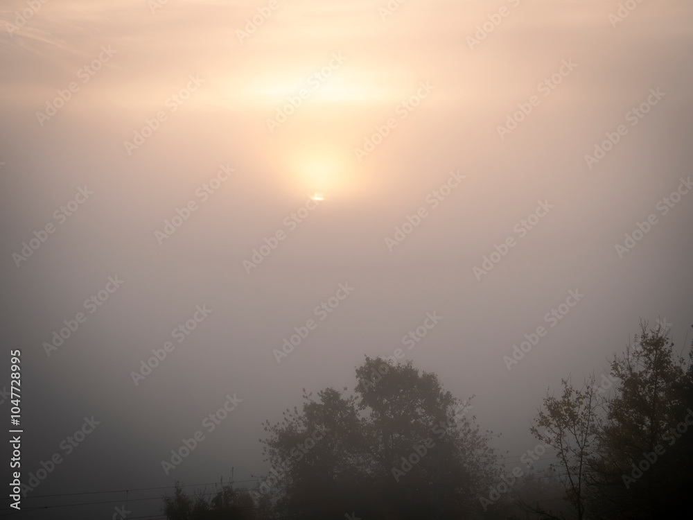 Fototapeta premium sunrise in the mountains