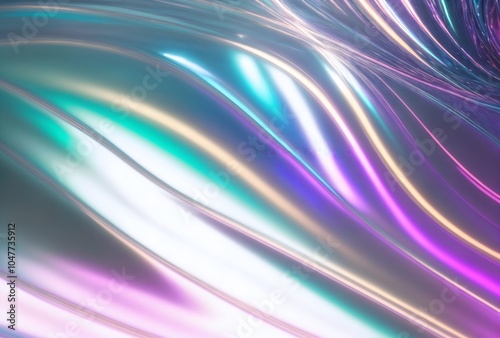 Hologram abstract background beautiful wallpaper, backdrop for photo product aesthetic texture macro photography.
