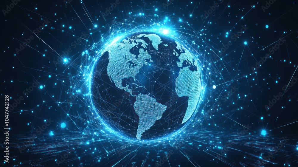 Digital Globe Connected World Digital Globe Connected World