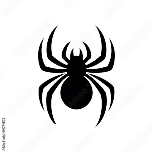 Spider Silhouette Art