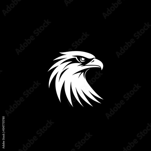 "Powerful Falcon Bird Logo Design - Vector Art for Wildlife Branding"
