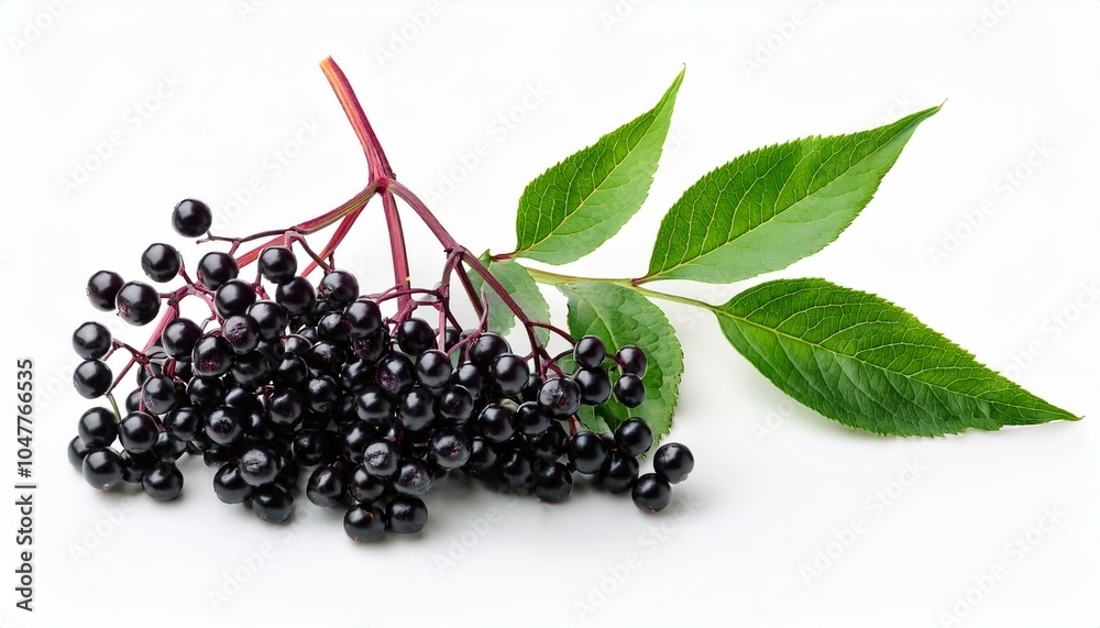 Close-up of elderberries Close-up of elderberries