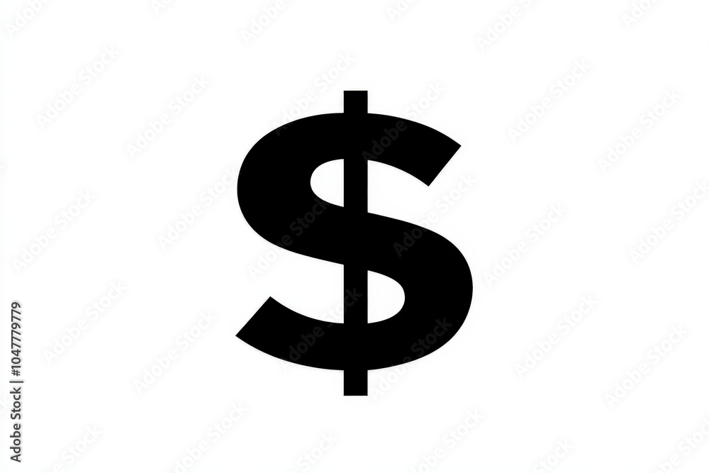 Fototapeta premium dollar symbol sign