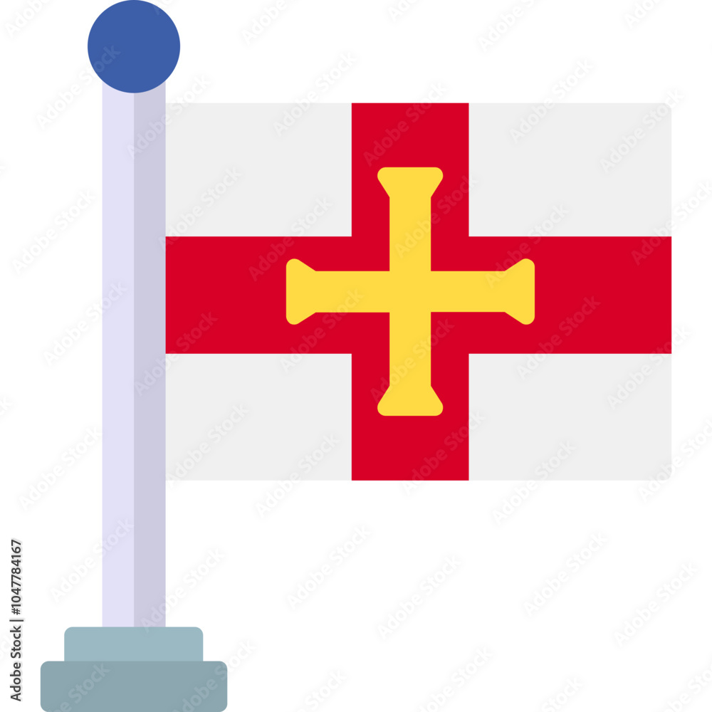 Obraz premium Guernsey Icon