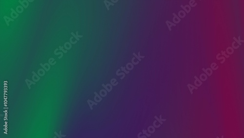 Abstract gradient background in green, blue, and purple hues.