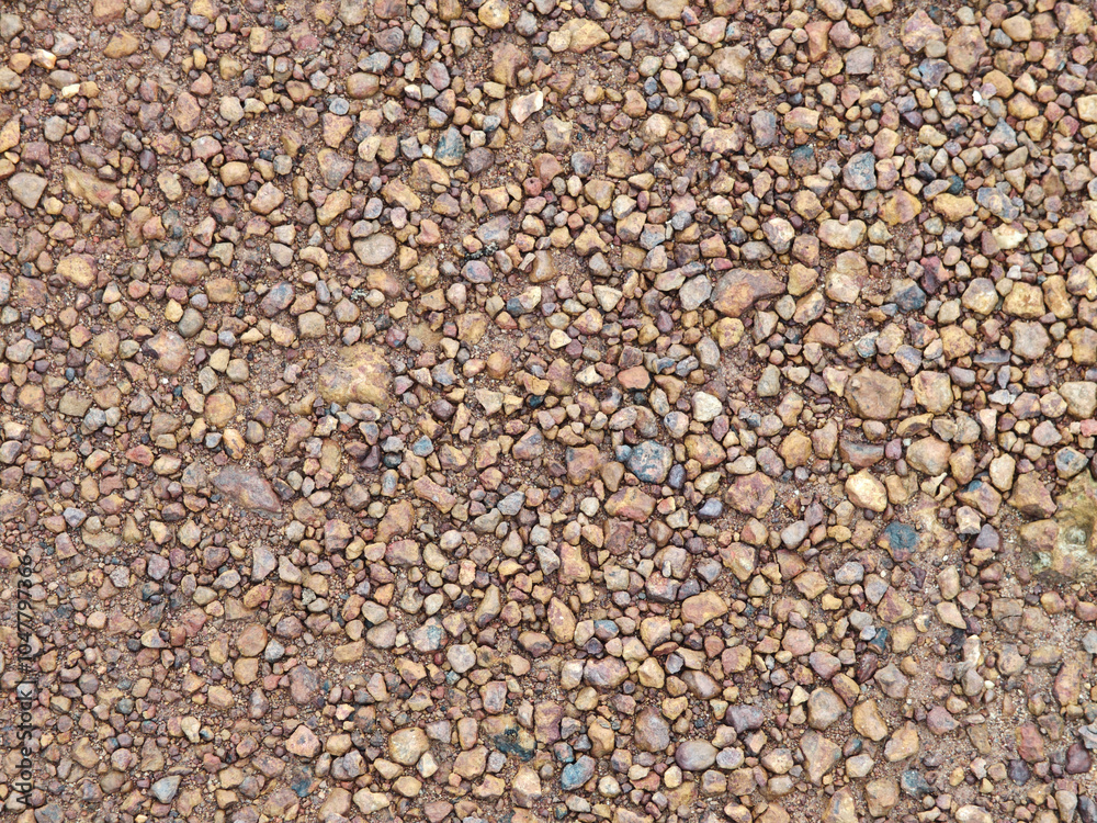 Colored stones (soil) and the background texture. Colored stones (soil) and the background texture.