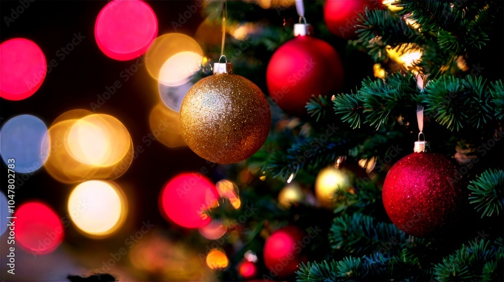 Decorated Christmas tree with presents for new year isolated on white background Decorated Christmas tree with presents for new year isolated on white background