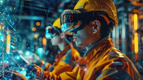 Industrial Workers Using Augmented Reality for Work