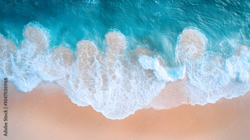 Tranquil Blue Sea Surface with Gentle Rippling Waves Under Bright Sunlight Tranquil Blue Sea Surface with Gentle Rippling Waves Under Bright Sunlight