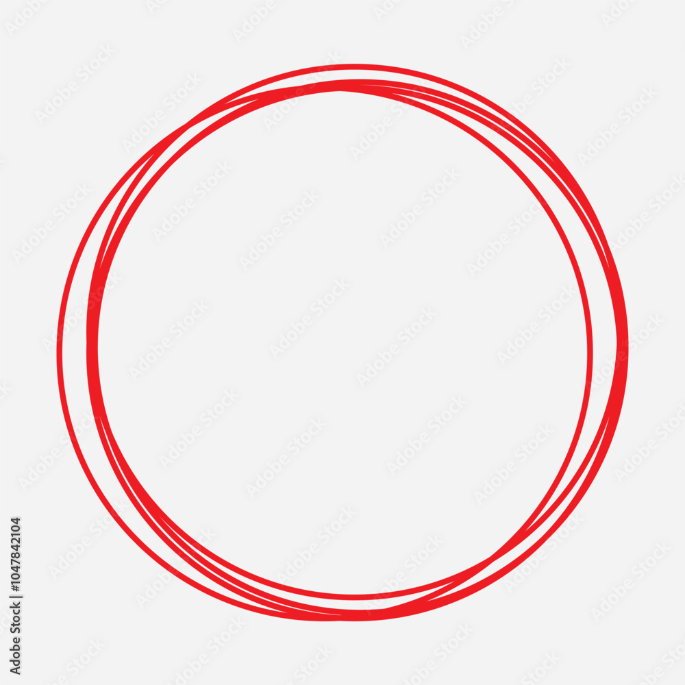 Hand drawn and pen draw circle and Round line icon. Flat style isolated on white background. Handwritten circle vector illustration. Hand drawn and pen draw circle and Round line icon. Flat style isolated on white background. Handwritten circle vector illustration.