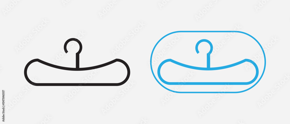 Clothes hanger icon hook. flat style hanger hook icon symbol on white background. vector illustration. Clothes hanger icon hook. flat style hanger hook icon symbol on white background. vector illustration.