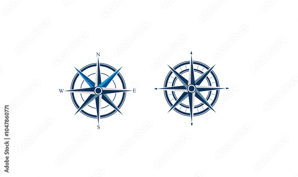 a-simple-compass-design-logo--symbolizing-directio a-simple-compass-design-logo--symbolizing-directio