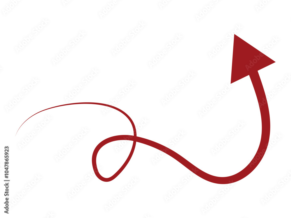 wavy curved Long arrow icon. long line arrow vector. flat style Arrow symbol. arrow on a white background. vector illustration. wavy curved Long arrow icon. long line arrow vector. flat style Arrow symbol. arrow on a white background. vector illustration.