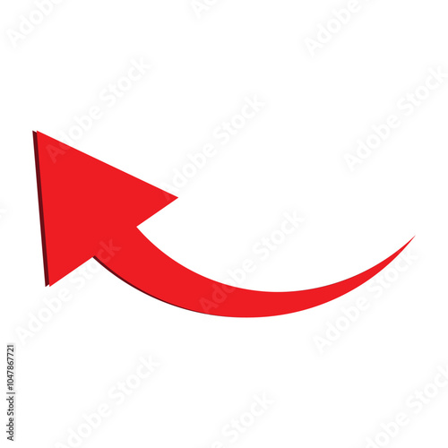 Curved arrow. Curved arrow icon. curved arrow vector isolated on white background. vector illustration. Free Download Curved arrow. Curved arrow icon. curved arrow vector isolated on white background. vector illustration. - GFXLoad