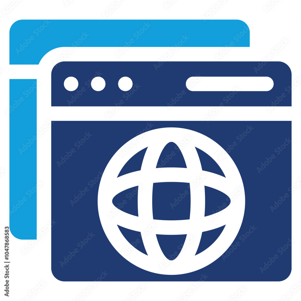 Web Browser Icon Element For Design Web Browser Icon Element For Design