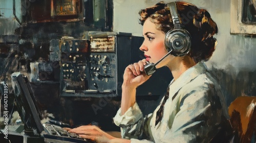 Woman on the Phone
