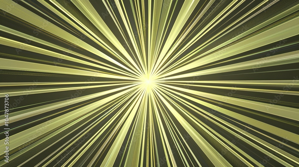 Obraz premium Ethereal Glow: Light Rays Expanding in All Directions from a Central Core