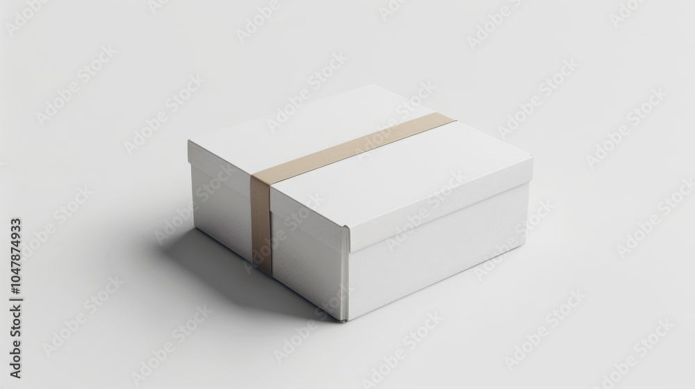 Square White Box mockup Packaging Product Mockup design isolated white background Square White Box mockup Packaging Product Mockup design isolated white background