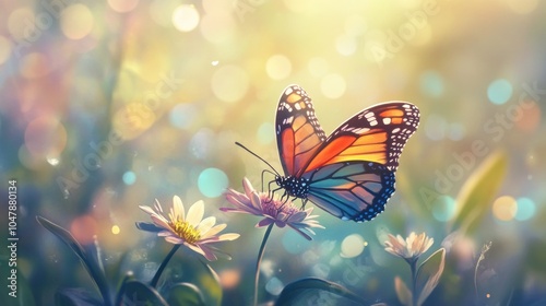 Butterfly on a Flower