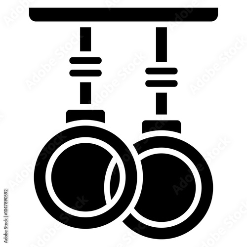 Gymnastic Rings Icon