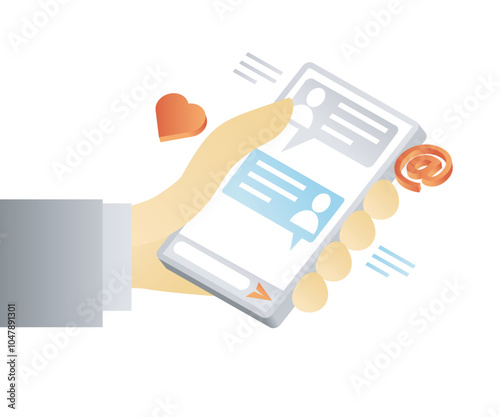 Chat via phone online