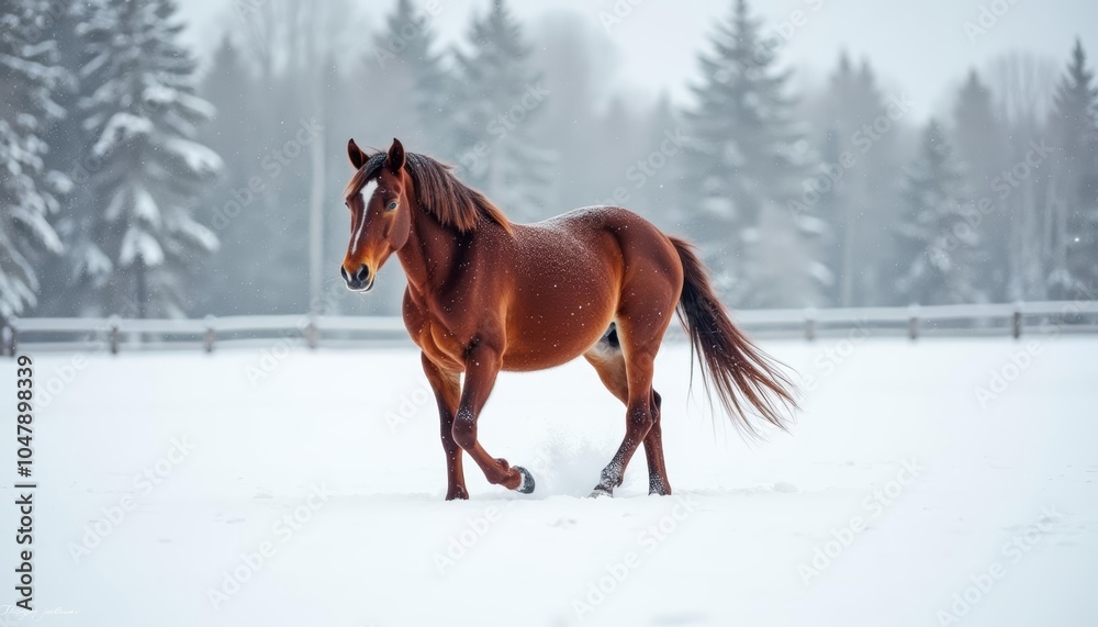 Wild beauty in a winter wonderland Wild beauty in a winter wonderland