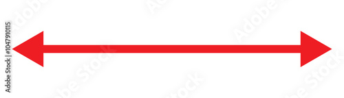 Free Download Double arrows icon. Two side arrows icon symbol. left and right long arrows icon. Double arrows icon isolated on white background. vector illustration. - GFXLoad