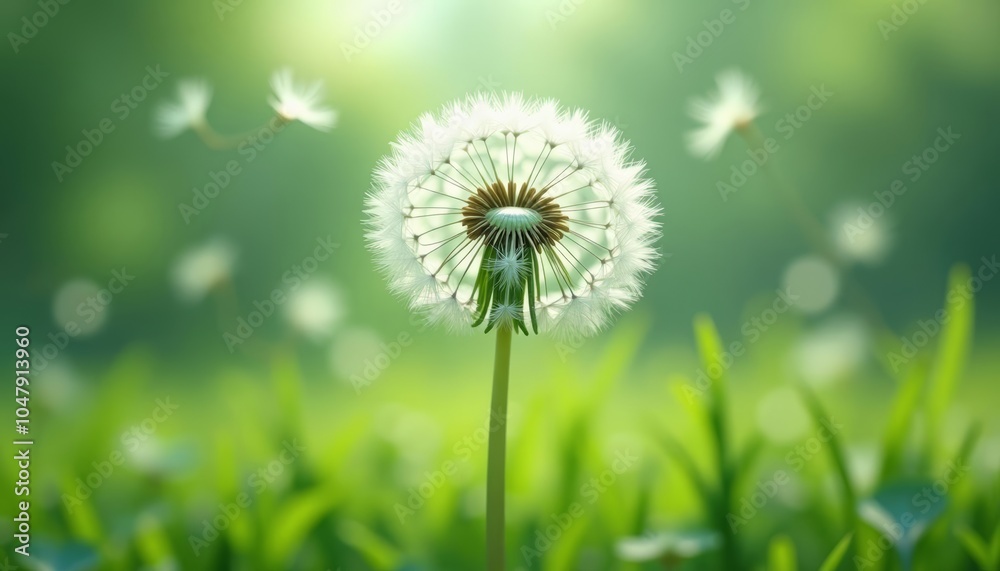 Dandelion wishes in a field of dreams Dandelion wishes in a field of dreams