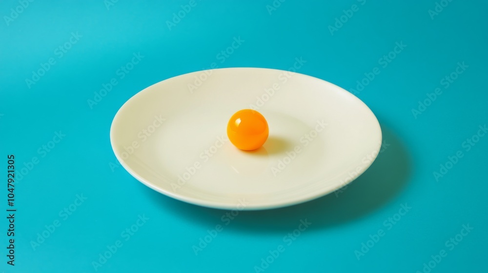 Vibrant Cuisine with Bold Flavors on Minimalist Plate