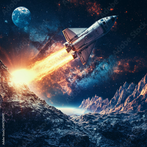 Wallpaper Mural satellite dish and earth Torontodigital.ca