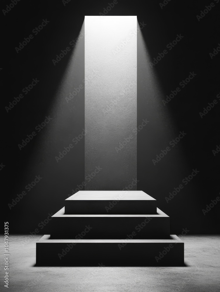 A minimalist structure illuminated by soft light exploring the art of contrast in architectural design and space utilization A minimalist structure illuminated by soft light exploring the art of contrast in architectural design and space utilization