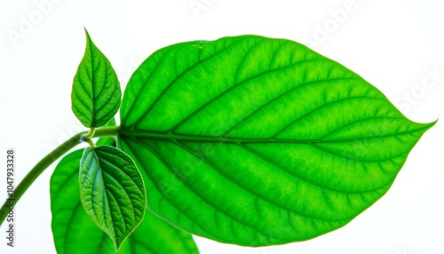  Vibrant green leaf perfect for naturethemed designs