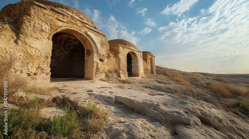 Khuraybat Tombs at Hegra photo