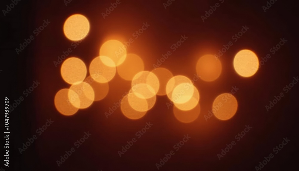 Glowing lights in the night sky Glowing lights in the night sky