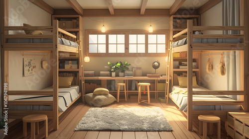 japanese dorm 3D 