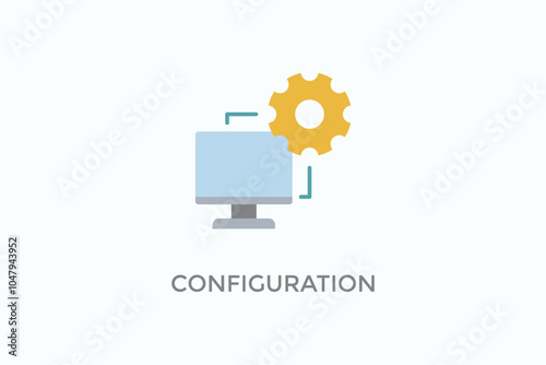 Configuration Vector Icon Or Logo Illustration