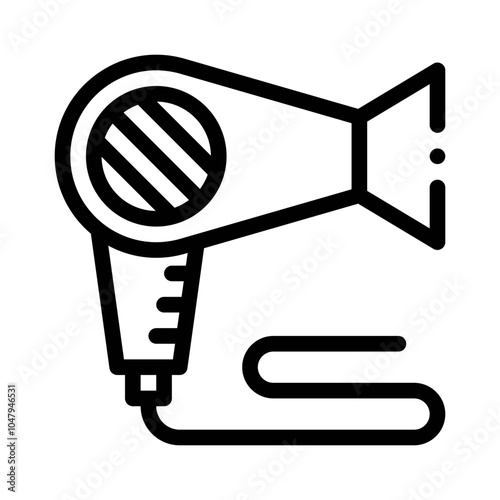 Hair Dryer line icon
