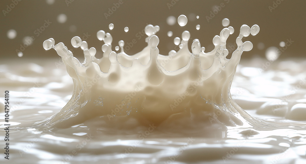 Milk splash art Milk splash art