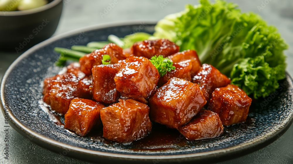 Sweet and delicious braised pork Sweet and delicious braised pork