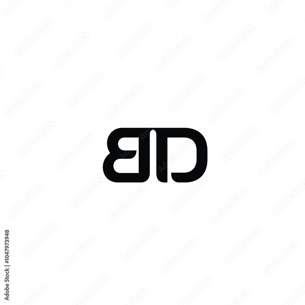 BD monogram logo design letter text name symbol monochrome logotype alphabet character simple logo BD monogram logo design letter text name symbol monochrome logotype alphabet character simple logo